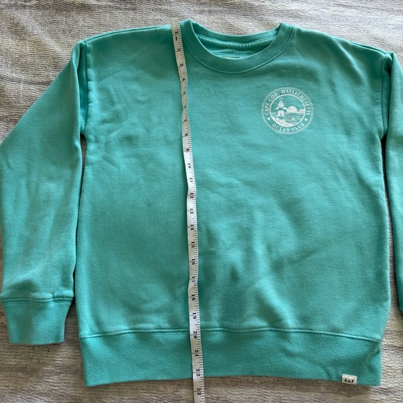 Abercrombie Kids Aqua Crewneck Sweater, Size 11/12 - Picture 8 of 10